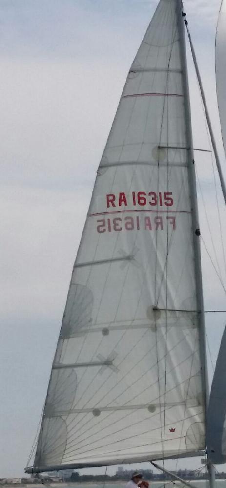 Grand voile Elvstrom