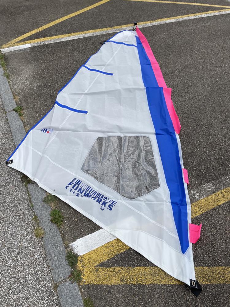 Voile planche 5m2