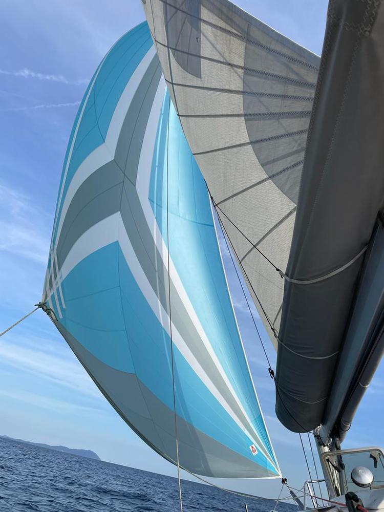 Gennaker sur emmagasineur Delta voile