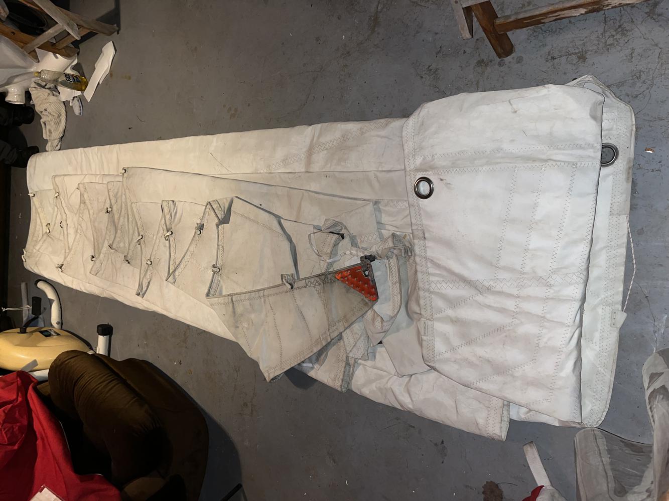 Grande Voile + génois Bavaria 36