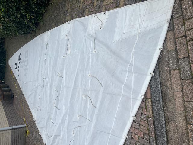16.5m2 Dacron mainsail with sliders