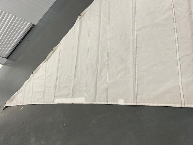 16m2 Dacron jib with hanks