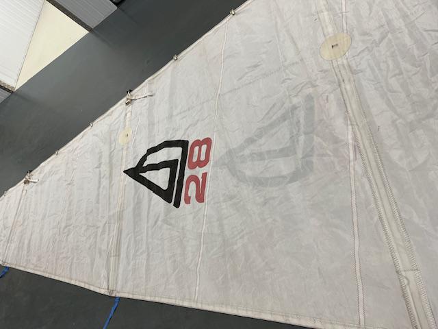 19m2 Dacron mainsail ex Dehler 28
