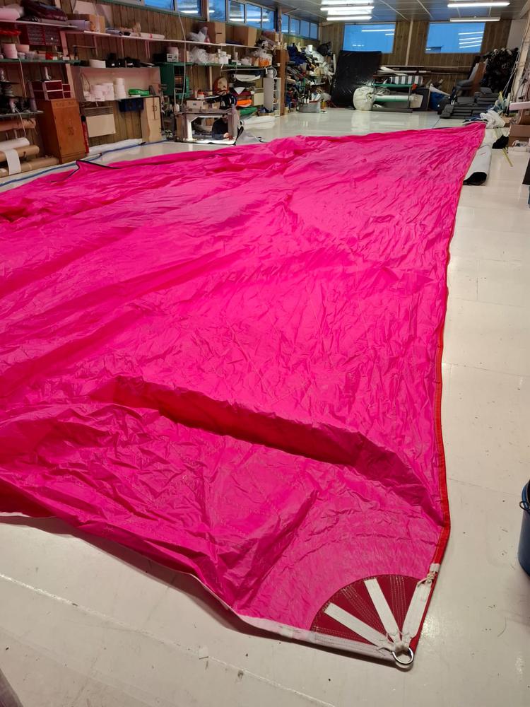 Spi asymetrique rose et chaussette