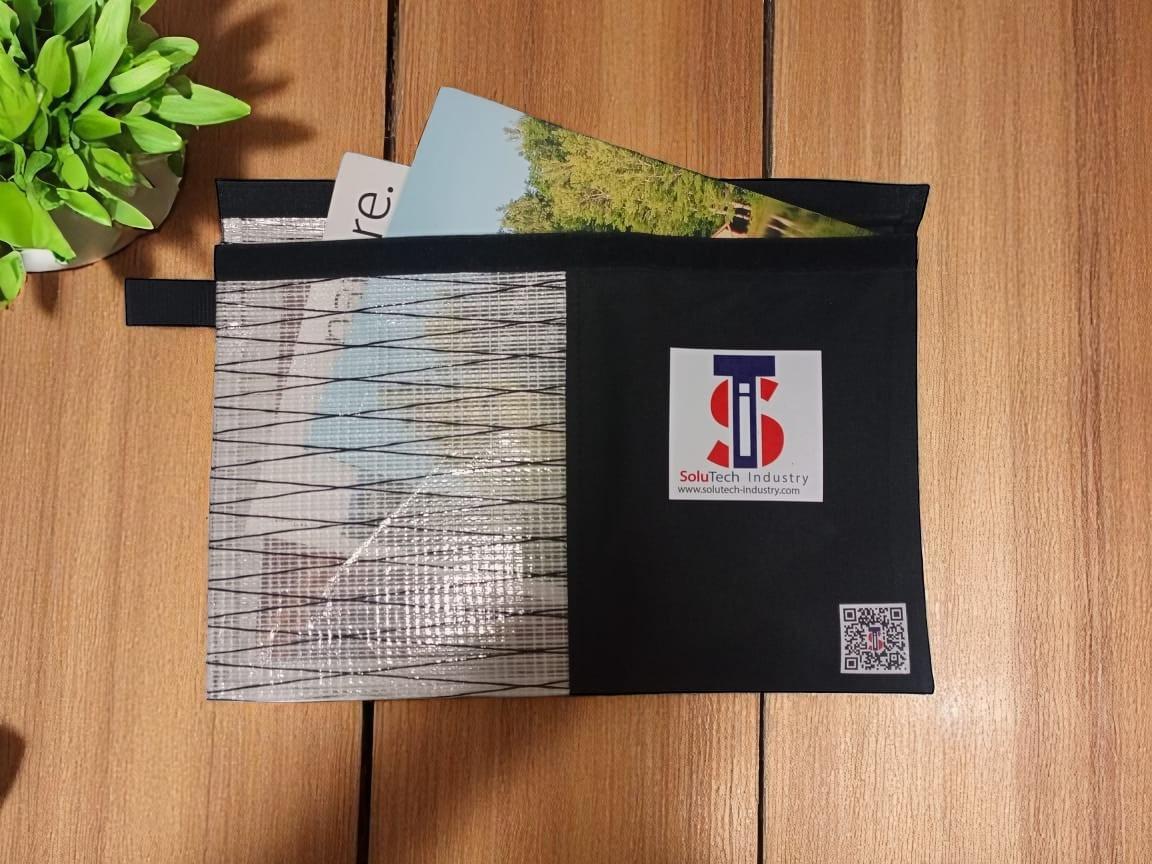 Porte documents Tissu-Recyclée STI