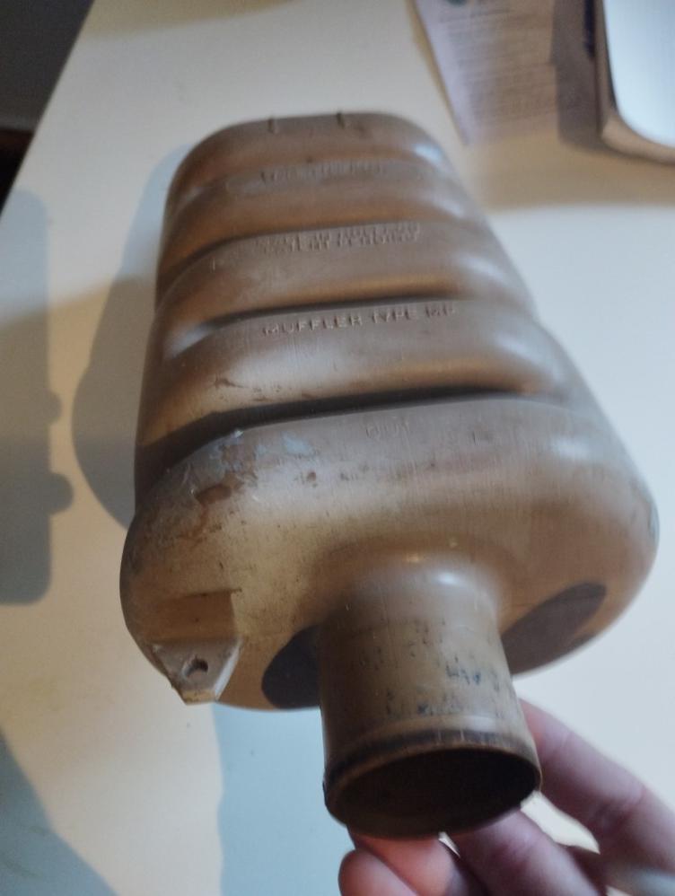 Muffler type MP en 40 et 50 mm marque vetus