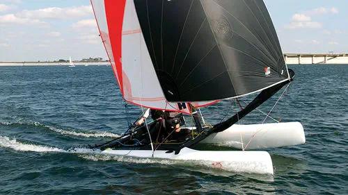 SPINNAKER ASYMÉTRIQUE CATA 14/16" Noir
