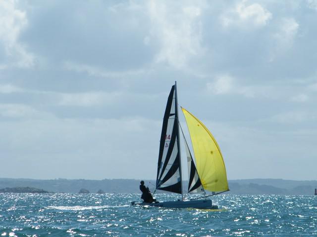 SPINNAKER ASYMÉTRIQUE CATA 14/16" Jaune