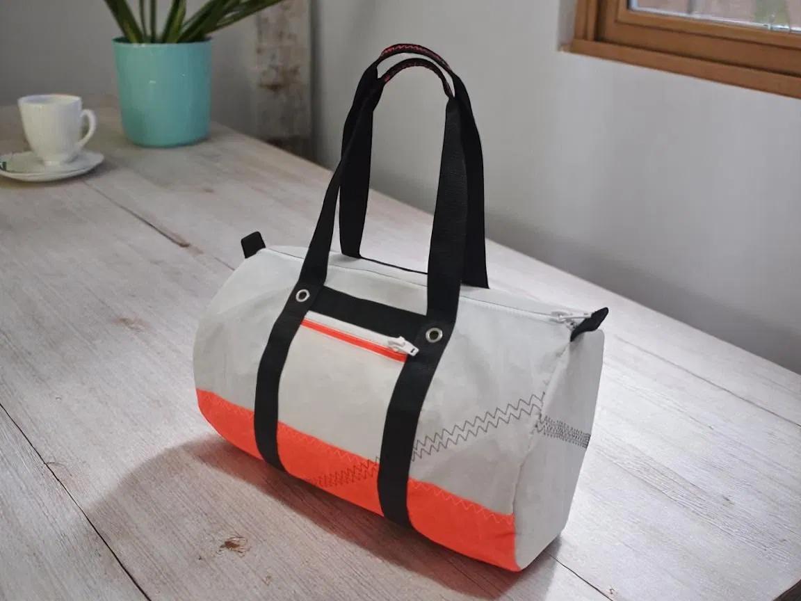 Sac polochon en tissus à voiles