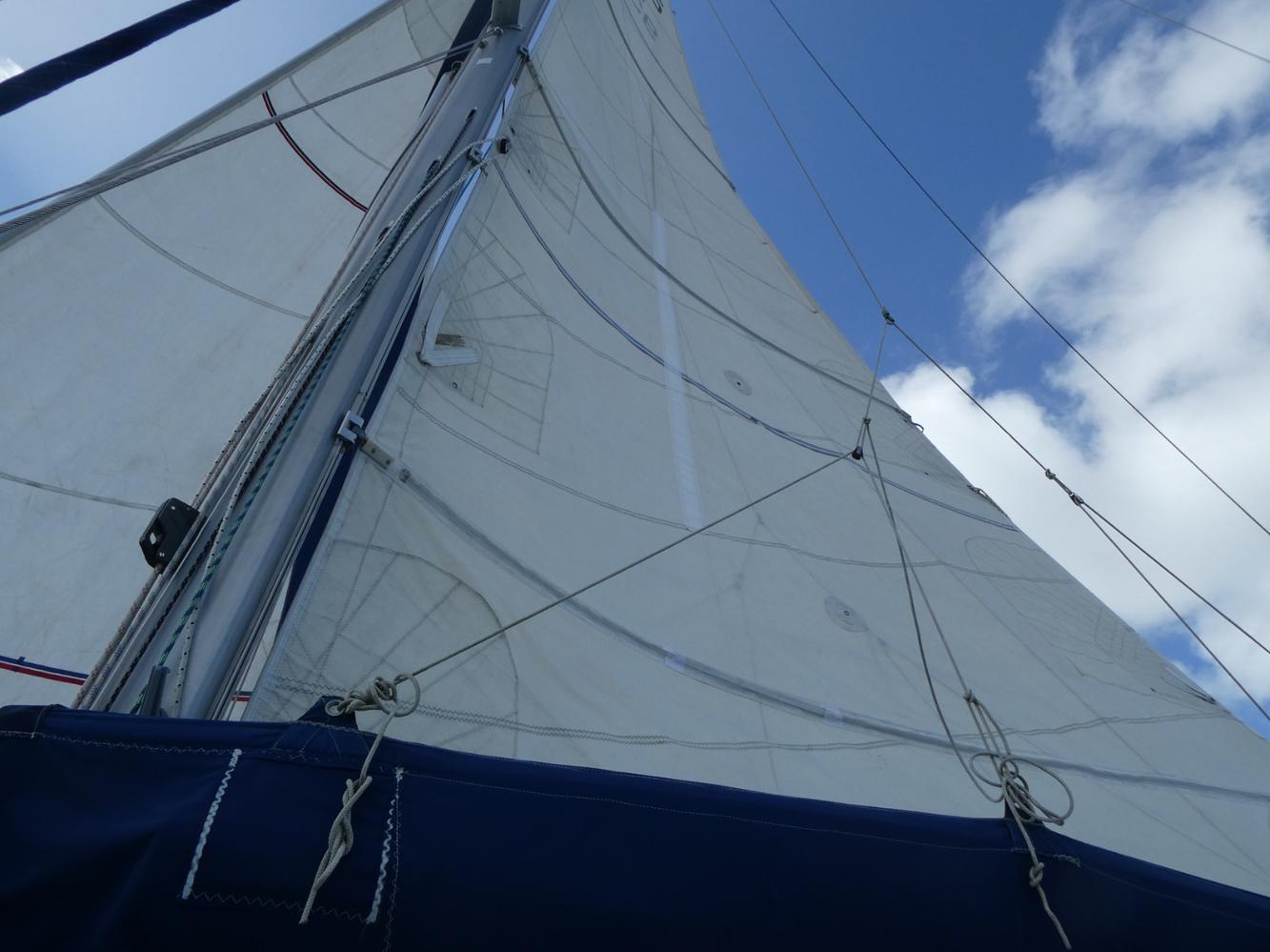 Grand voile Oceanis 411 full batten