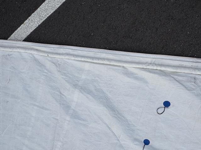 40m2 Genoa with foam and 5mm luff tape