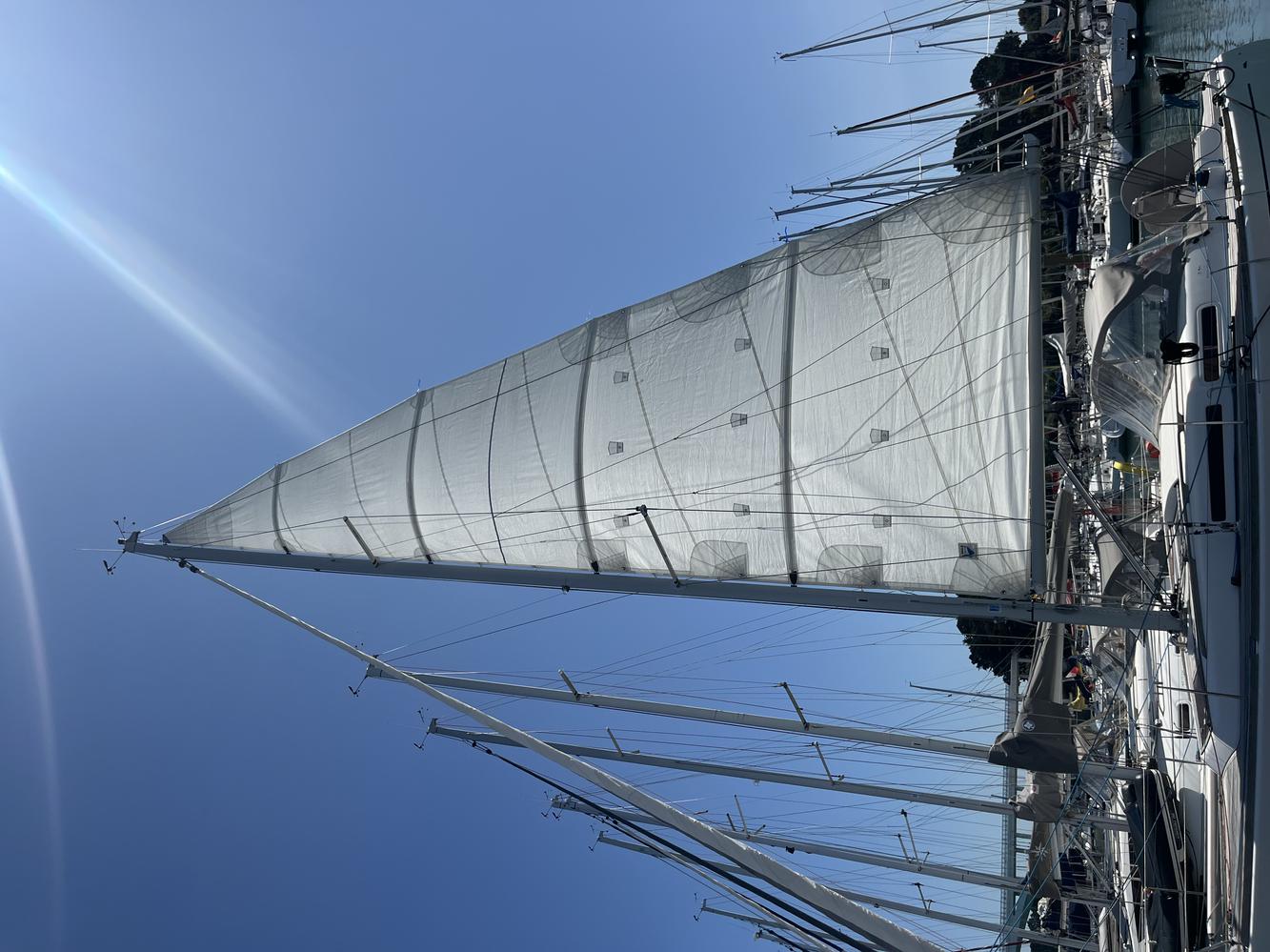 grand voile dacron full batten dufour 34