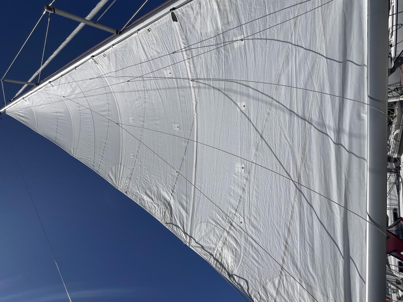 grand voile dacron full batten dufour 34