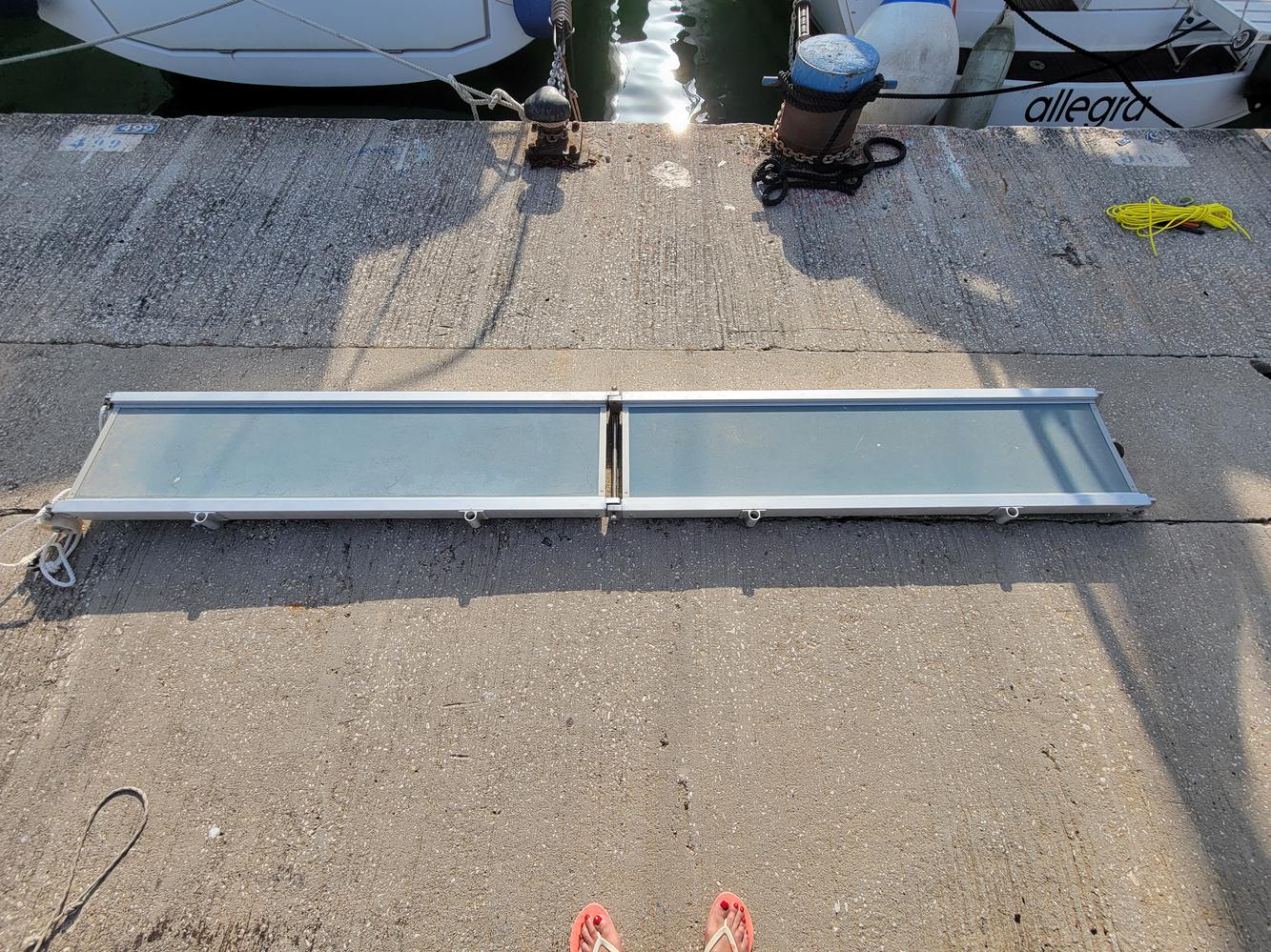 Passerelle de bateau repliable de 3.20m,