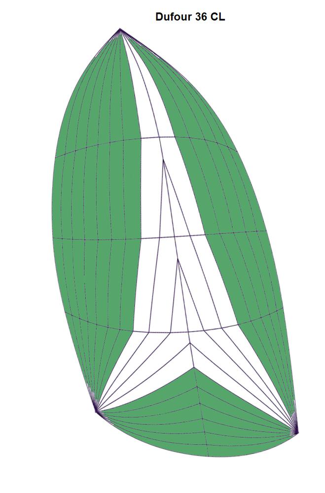 asymmetrical gennaker / spinnaker