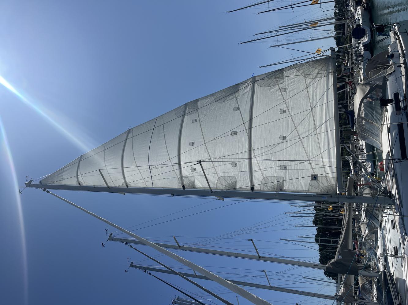 grand voile dacron full batten dufour 34