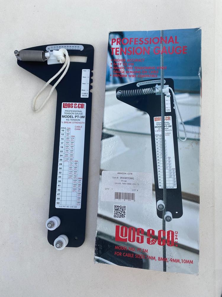 Loos PT-3M Professional Rig Tension Gauge