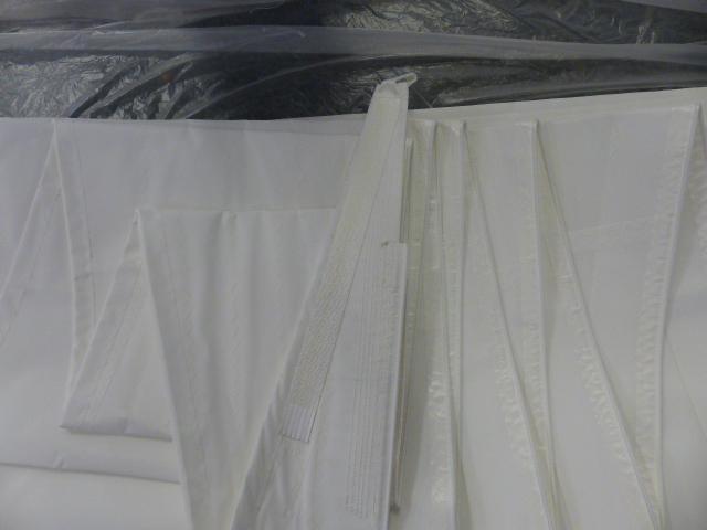 grand voile enrouleur mat