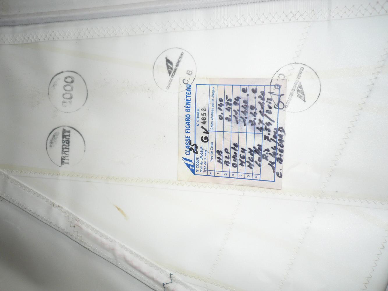 Grand voile pour FIGARO 1