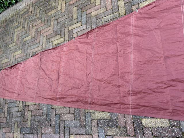 7.5m2 Tanbark Jib with hanks