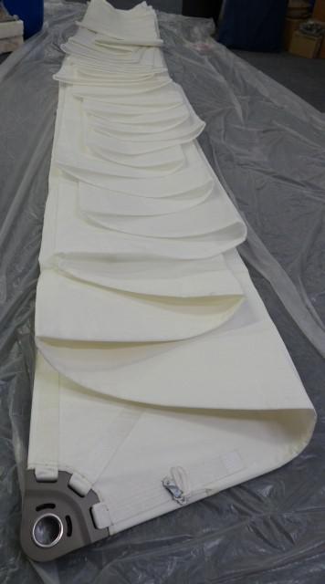 grand voile enrouleur mat