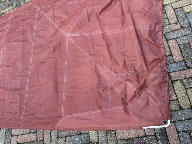 7.5m2 Tanbark Jib with hanks