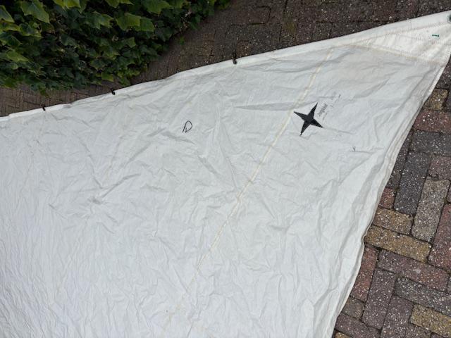 12.5m2 Genoa with hanks