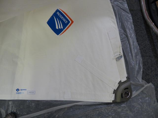 grand voile enrouleur mat