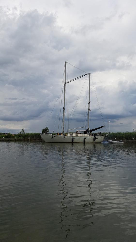 22m2 Mainsail for a wishbone Ketch