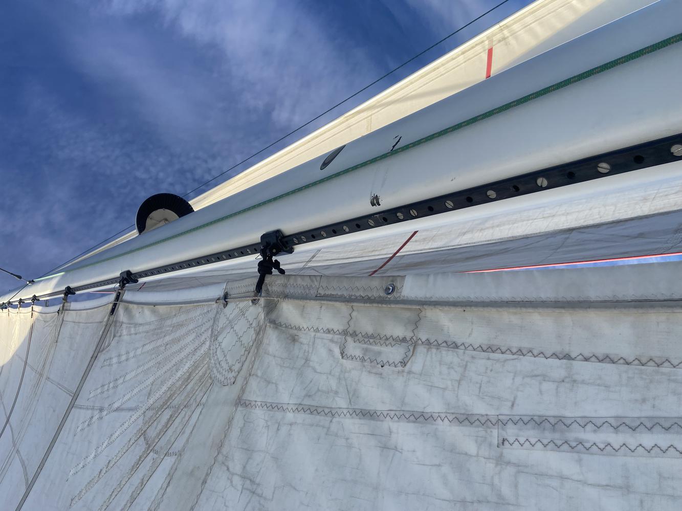Grand voile incidence