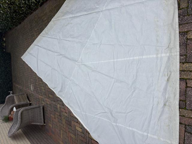 10m2 Genoa with luff tape