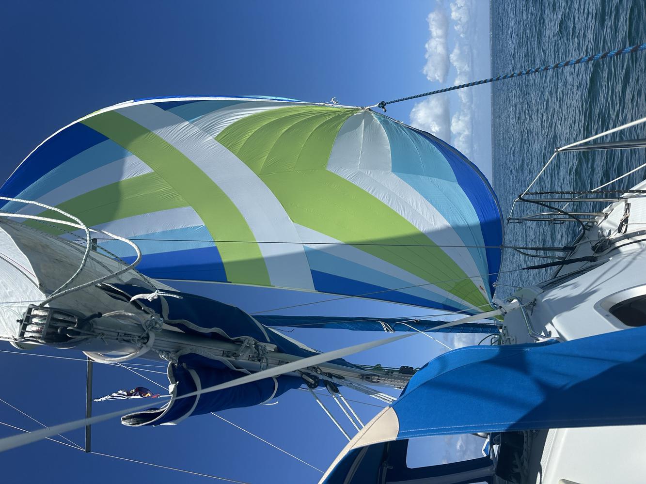 Gennaker  38 m2 sur enrouleur Profurl