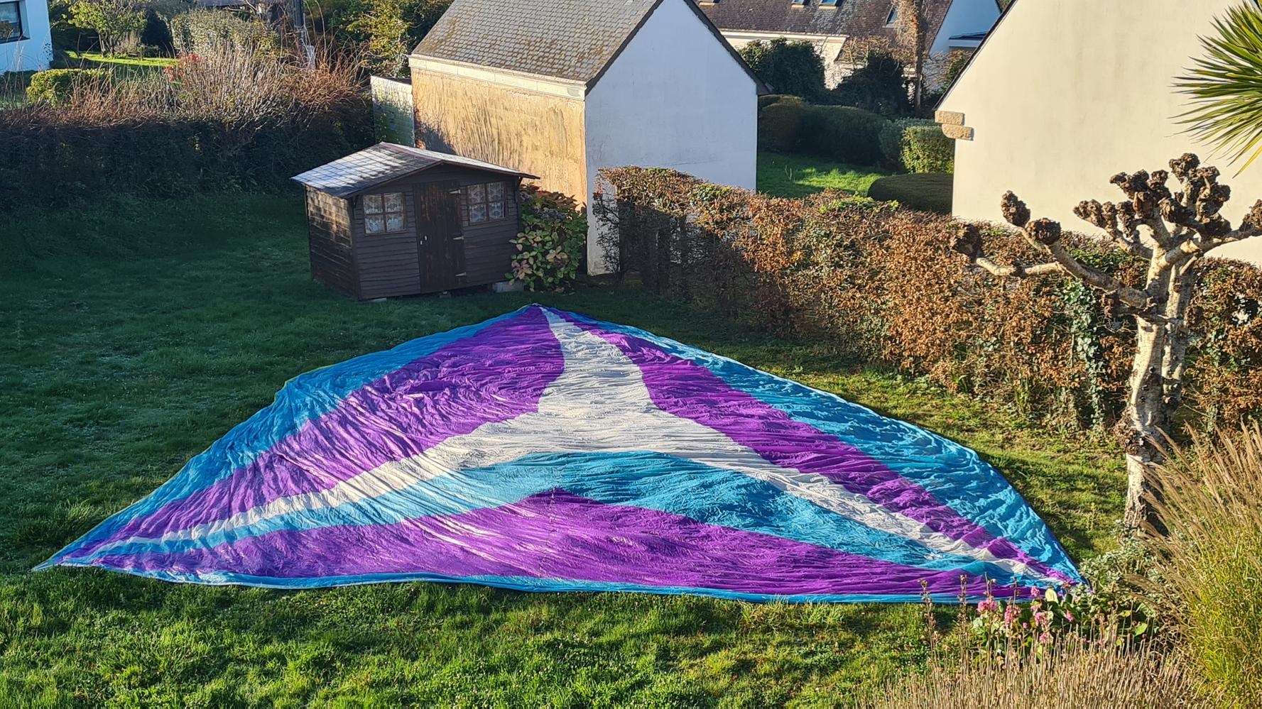 Spi asymetrique 95m2 avec chaussette