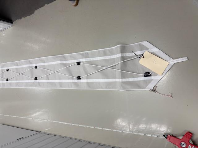 8.7m Grey Sunbrella Furlcover