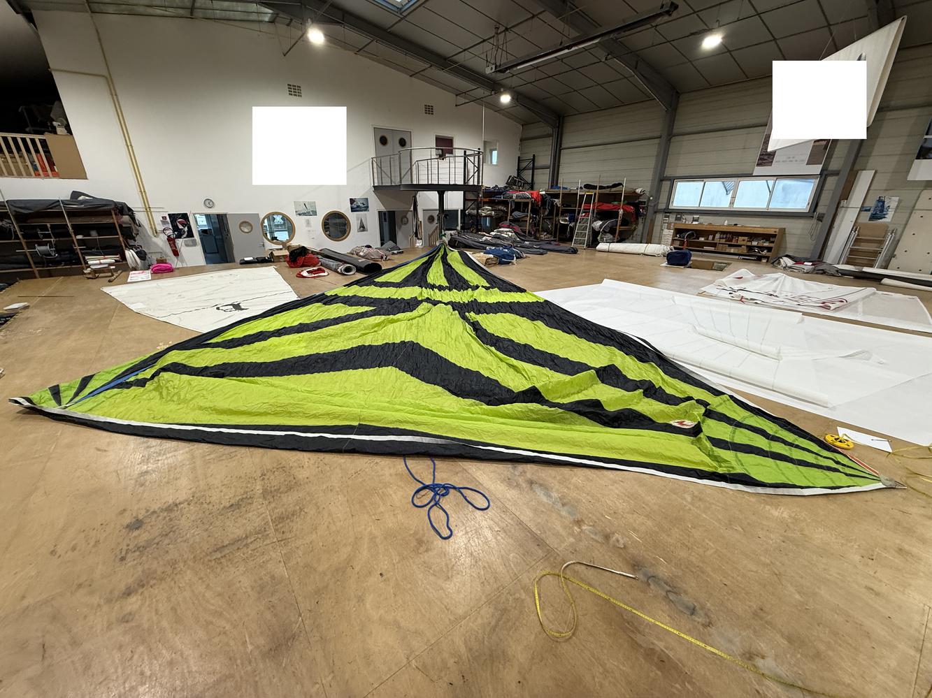 Spi asymétrique 80m2 + chaussette