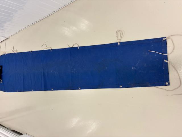 3.65m Navy Canvas Maincover