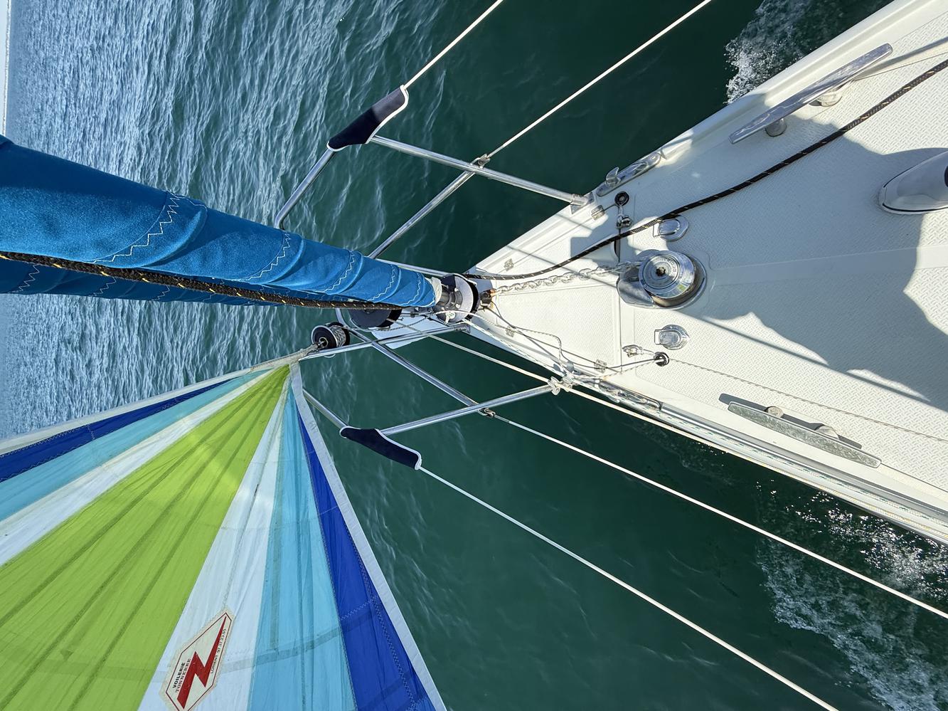 Gennaker  38 m2 sur enrouleur Profurl