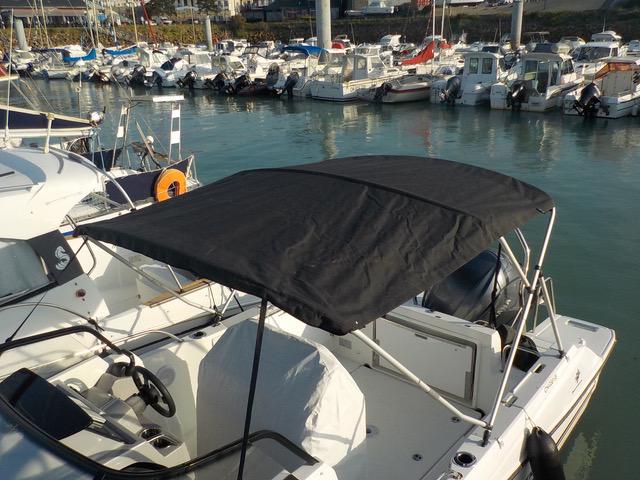 BIMINI ALU POUR CAP CAMARAT 7.5 WA S3
