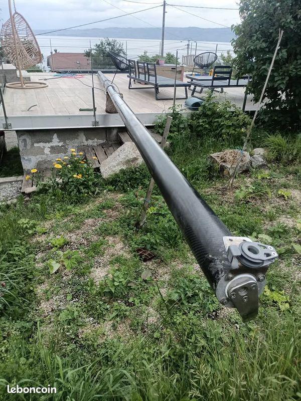 Bout dehors télescopique 4m50 carbone