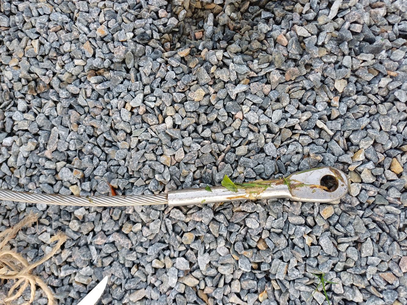 2 Haubans 14m 10mm Inox