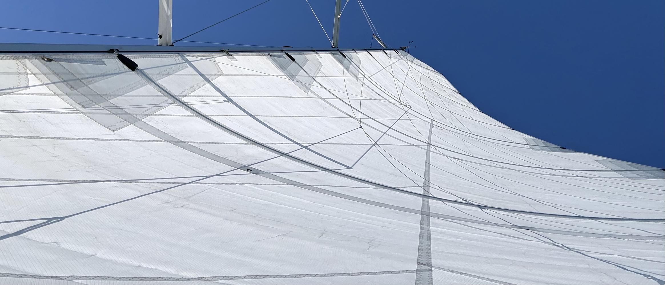 Mainsail for 40 foot/12 meter catamaran