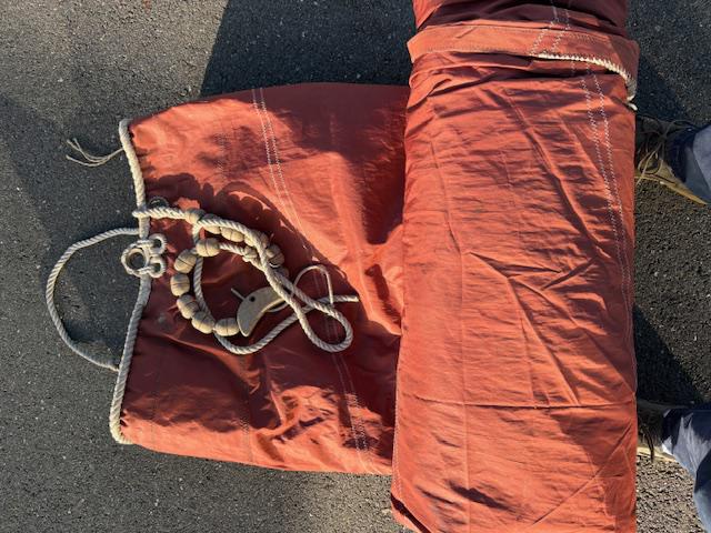 21m2 traditional Gaff mainsail