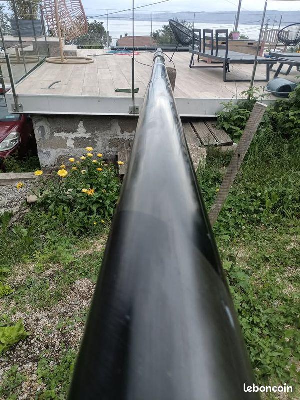 Bout dehors télescopique 4m50 carbone