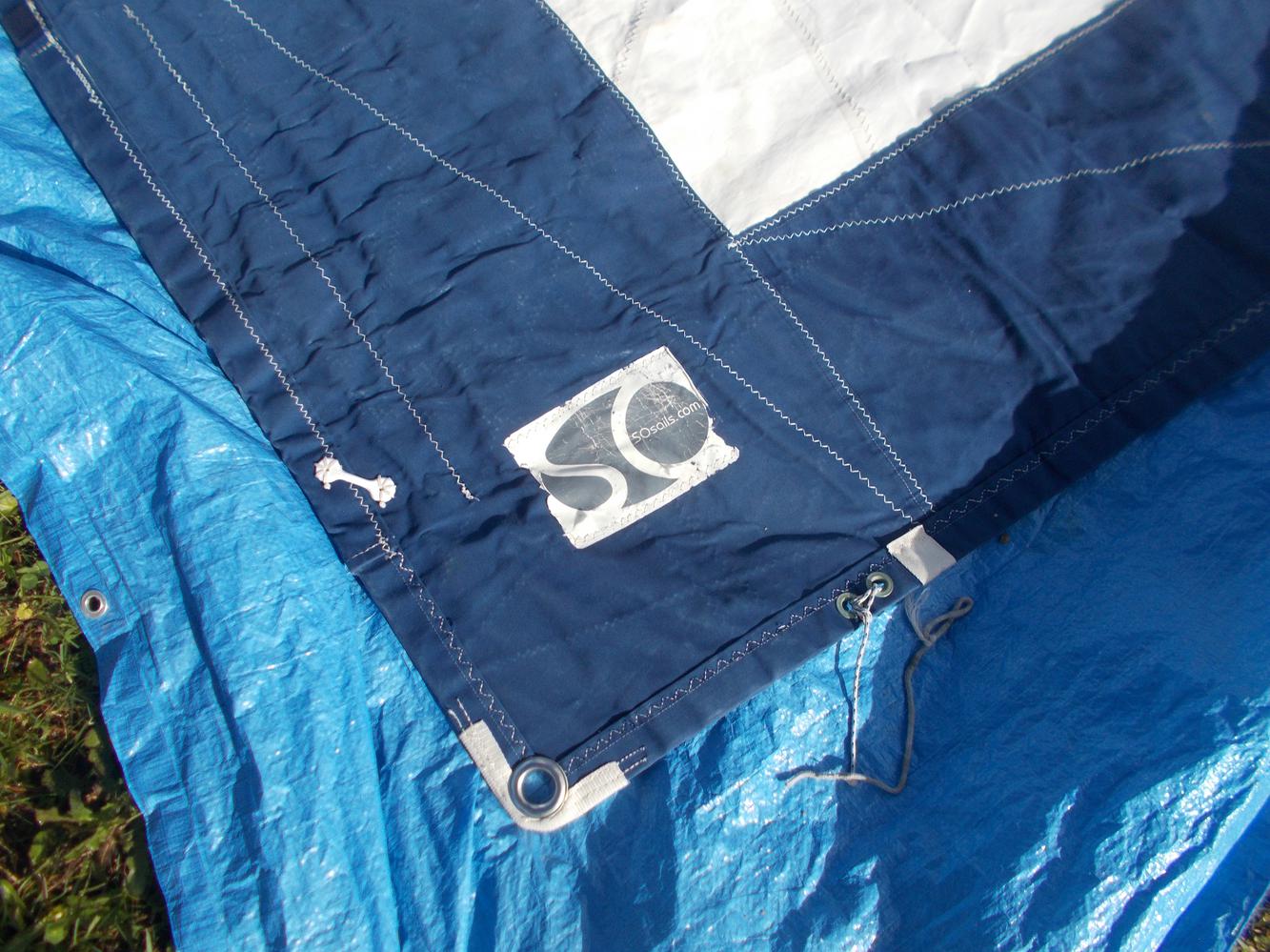 Trinquette, foc inter, solent  sur enrouleur