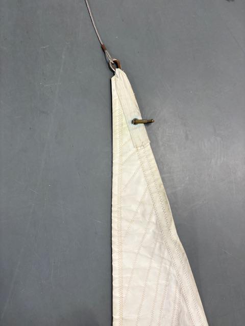 15m2 Dacron Jib with hanks