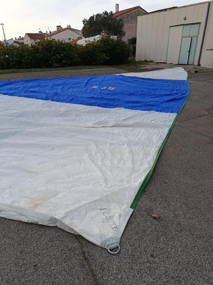 Gennaker de type fat boy