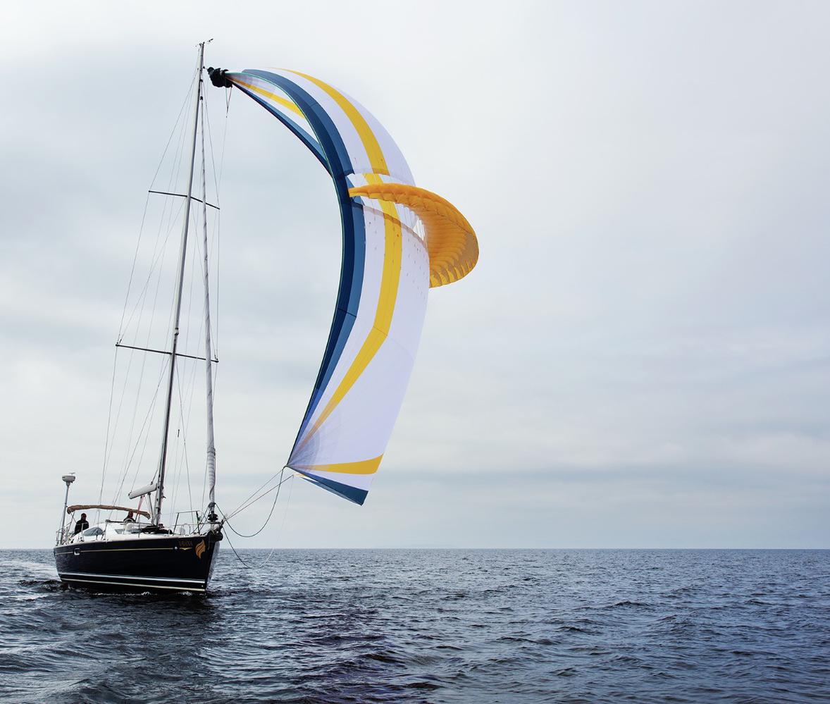 Vela  Parasailor ISTEC 120 m² – Estado prácticam