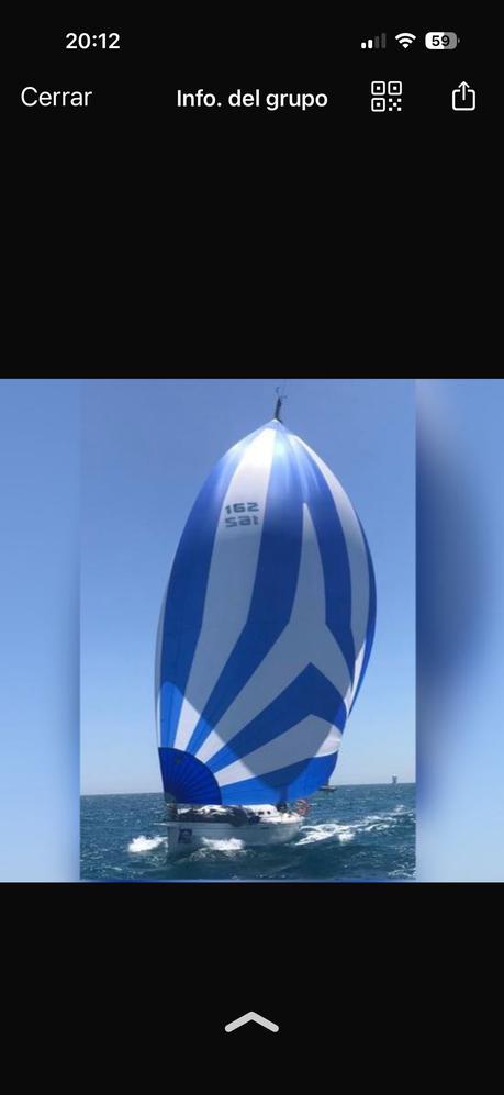 Spinaker asymetrico A2 123 mtros2