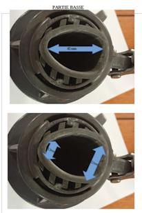 Émerillon d'enrouleur de genois seldèn