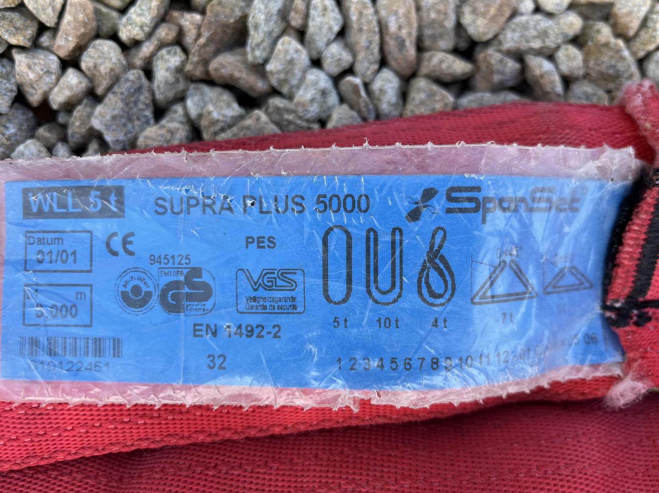 Sangle Levage SUPRA PLUS 5 tonnes